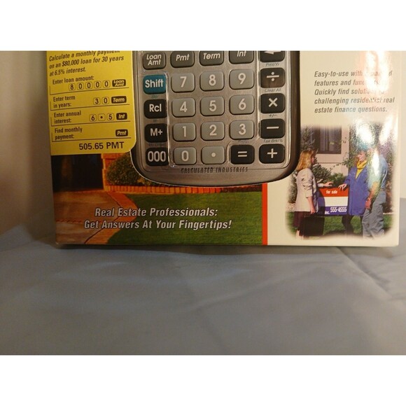 Mortgage Real Estate Calculator, Qualifier Plus IIIx - 3415 Financial Calculator - Picture 6 of 16